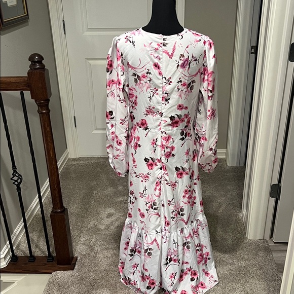 Floral Long Sleeve Maxi Dress - Picture 8 of 14